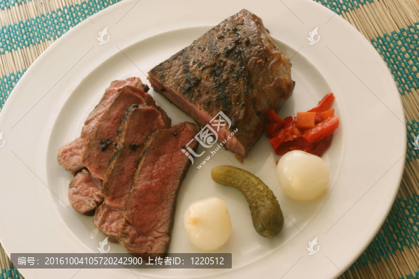 酸辣牛排