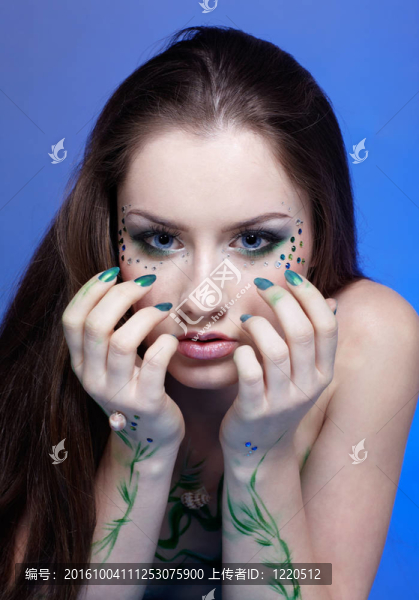 美麗的美人魚姑娘