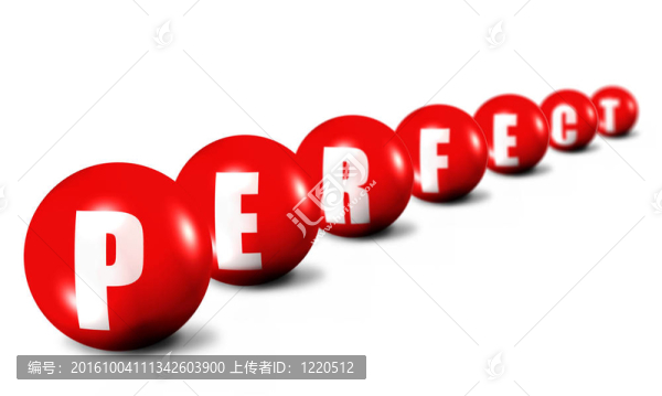 prerfect字使三維球