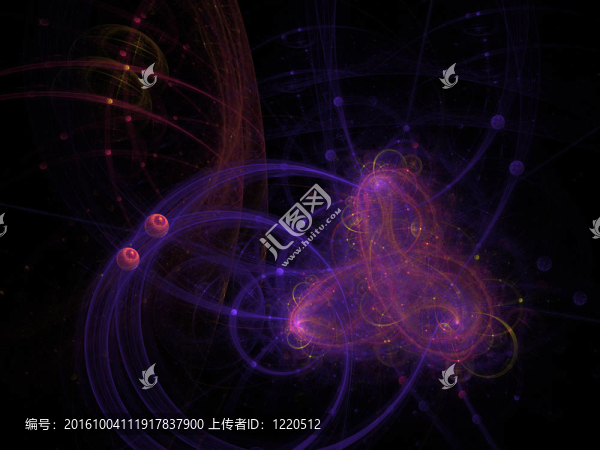 星云與行星在深空。高詳細(xì)抽象。良好的墻紙；背景或背景。