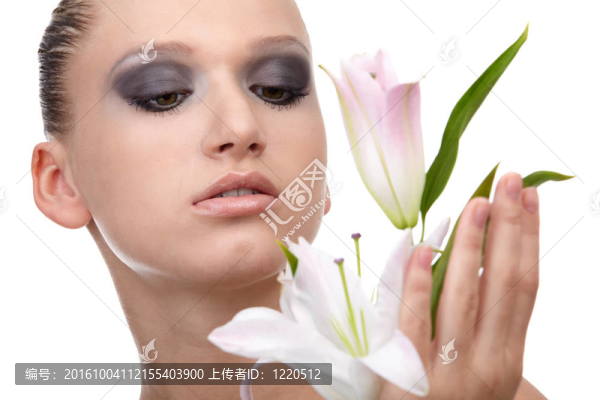 模型與花