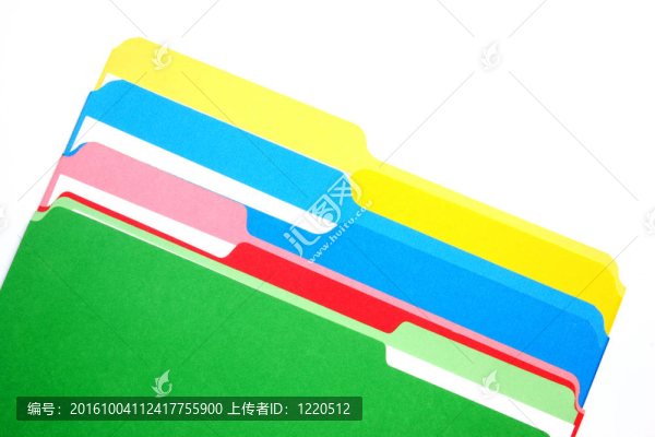 彩色文件夾四種顏色