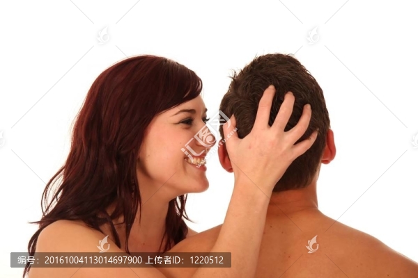美麗的女人和男人