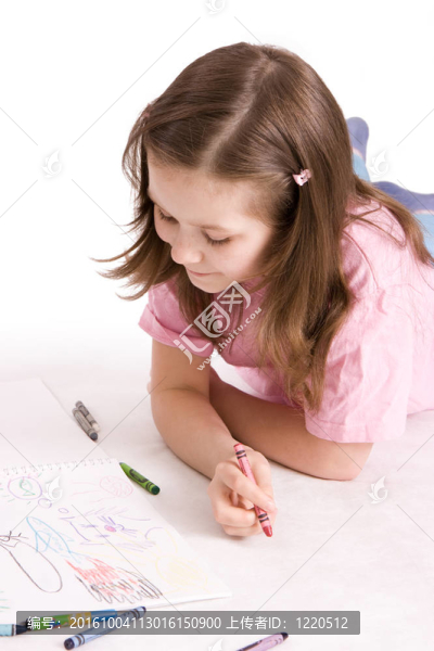 女孩畫