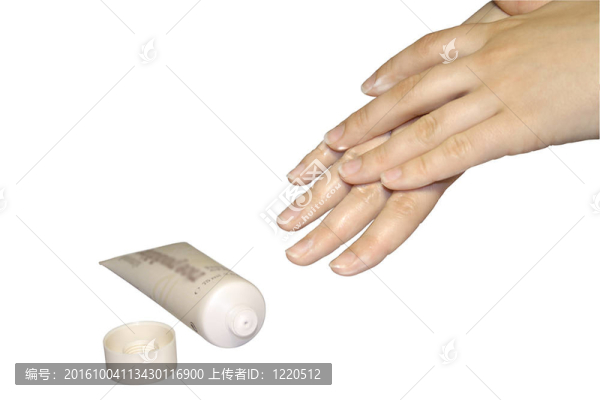女性的手
