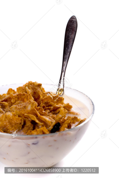 牛奶玉米片