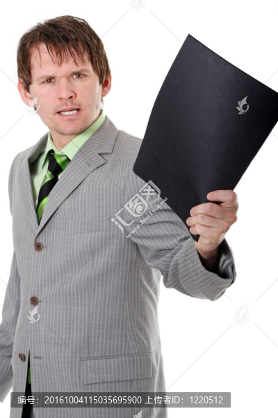 憤怒的商人