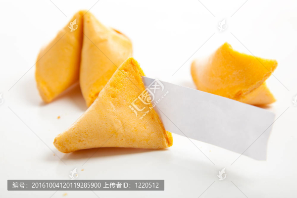 空白中國財富餅干