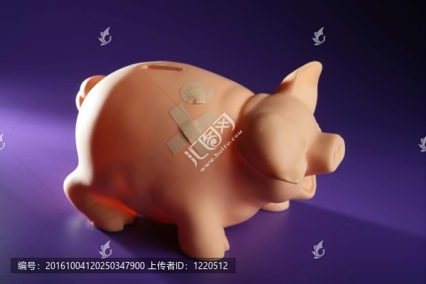 受傷的儲(chǔ)蓄罐