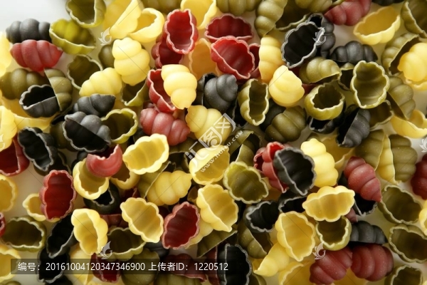 意大利面食質(zhì)地；蛤殼形