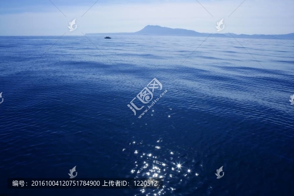 地中海陽光反射在西班牙；