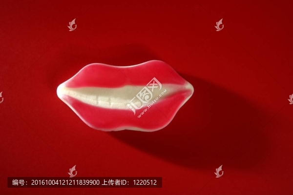 糖果膠果凍玩具嘴唇