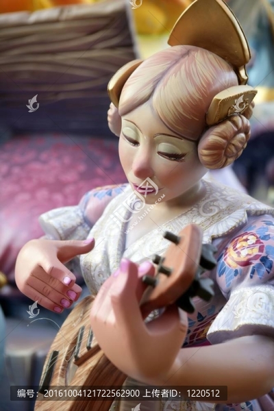 來(lái)自瓦倫西亞的Fallas；西班牙慶典的卡通人物
