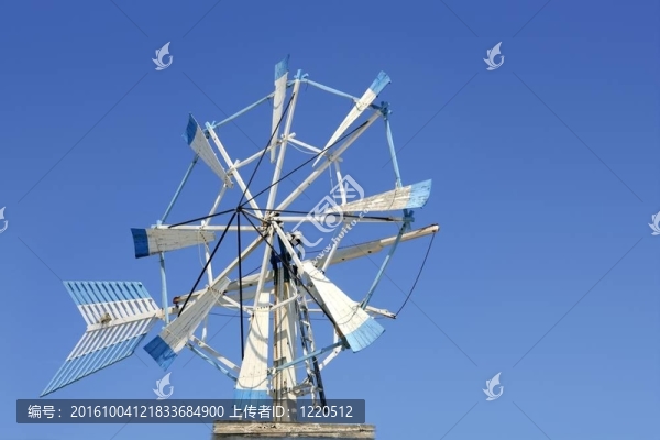 巴利阿里群島福門特拉島舊風(fēng)機(jī)
