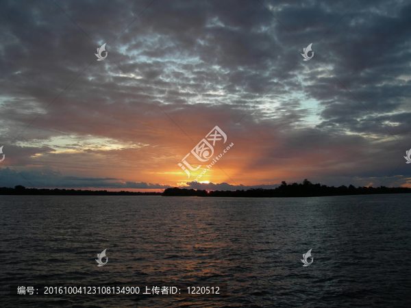 亞馬遜流域的日落
