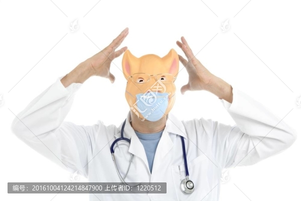 豬面具醫(yī)生；豬流感隱喻