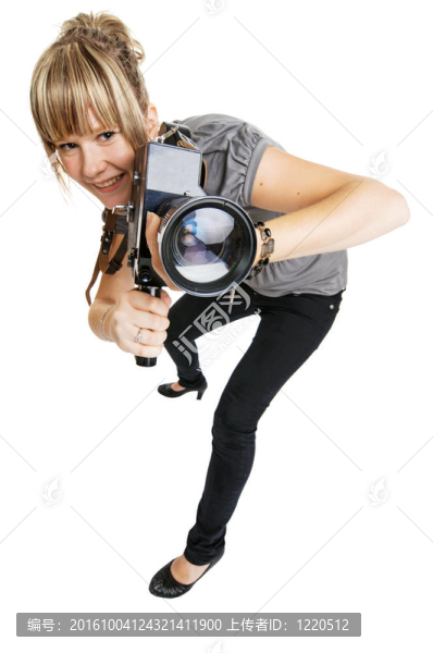 美麗的女?dāng)z影師