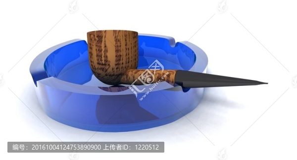 煙灰缸中的管