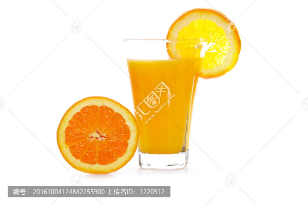 一杯新鮮橙汁