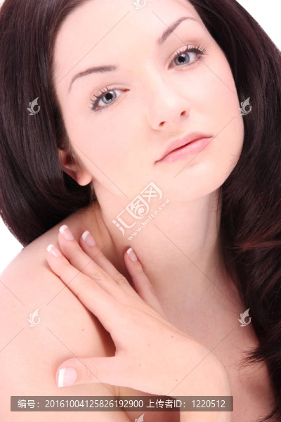 美女看相機手秀