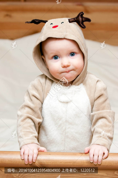 鹿服裝嬰兒
