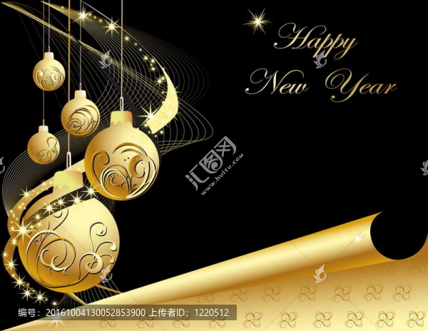 新年快樂(lè)背景