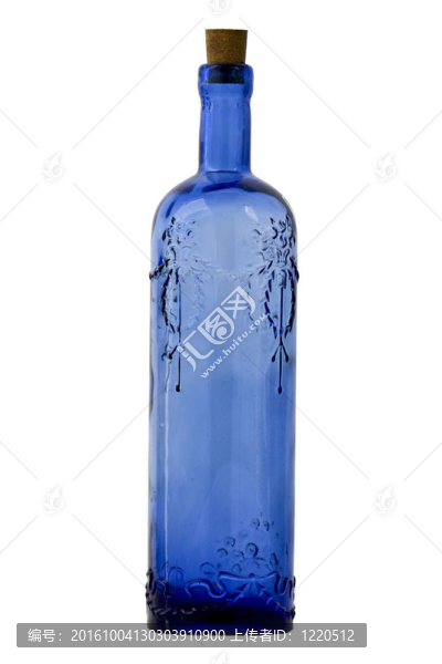 裝飾傳統(tǒng)藍瓶