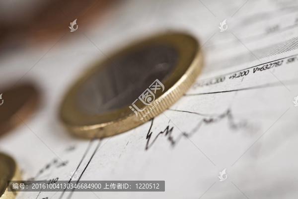 歐元硬幣和商業(yè)指標(biāo)