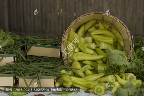 綠豆和辣椒