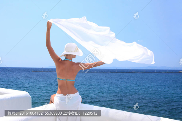 女人在下午放松