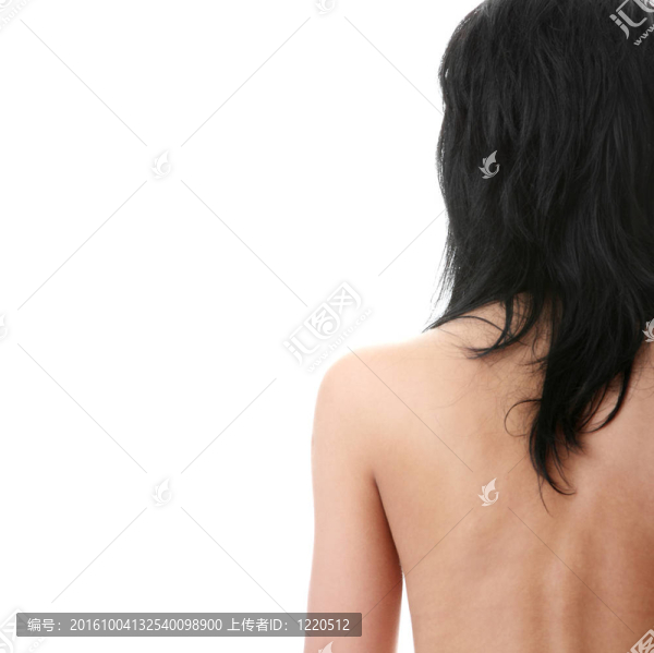 美麗的年輕女人。