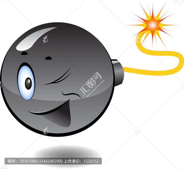 炸彈-系列卡通炸彈