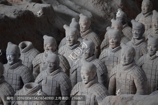 兵馬俑,軍陣