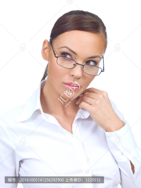 商務(wù)休閑的女人