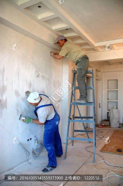 建筑工人的工作