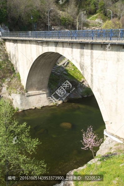 在赫爾特山谷河大橋