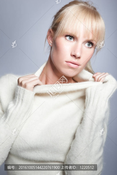 美麗的白種女人