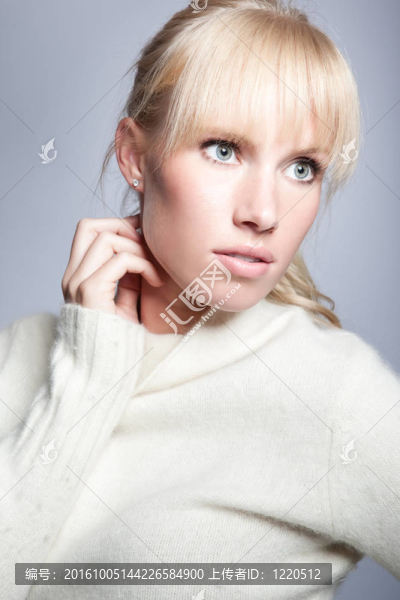 美麗的白種女人
