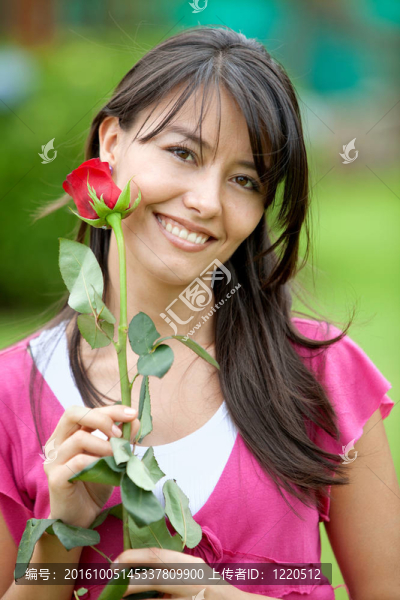 紅玫瑰的女人