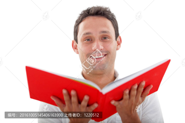 帶著一本書的人