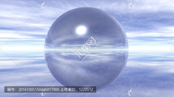 天空中的泡沫