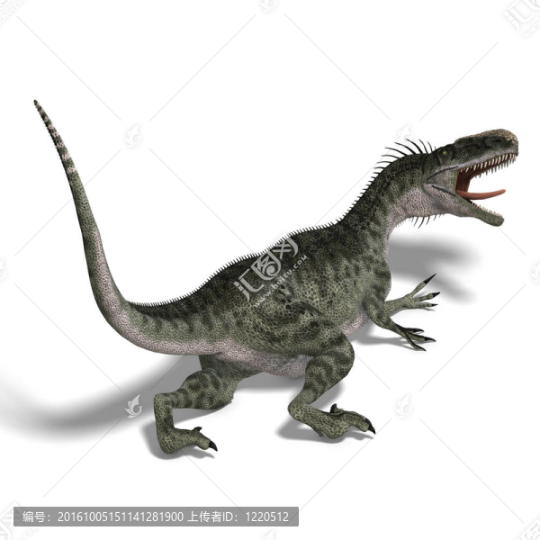 恐龍Monolophosaurus