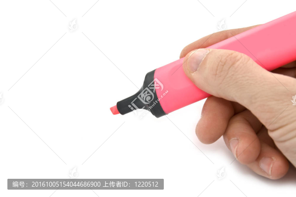 手粉紅標(biāo)記