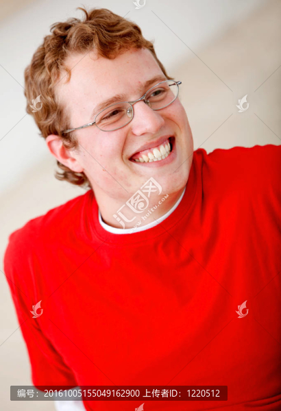 人的肖像微笑
