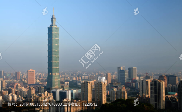 早晨的城市臺北
