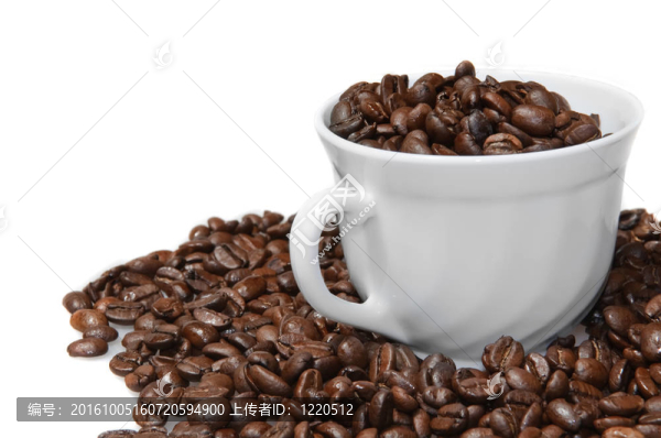 咖啡豆咖啡杯