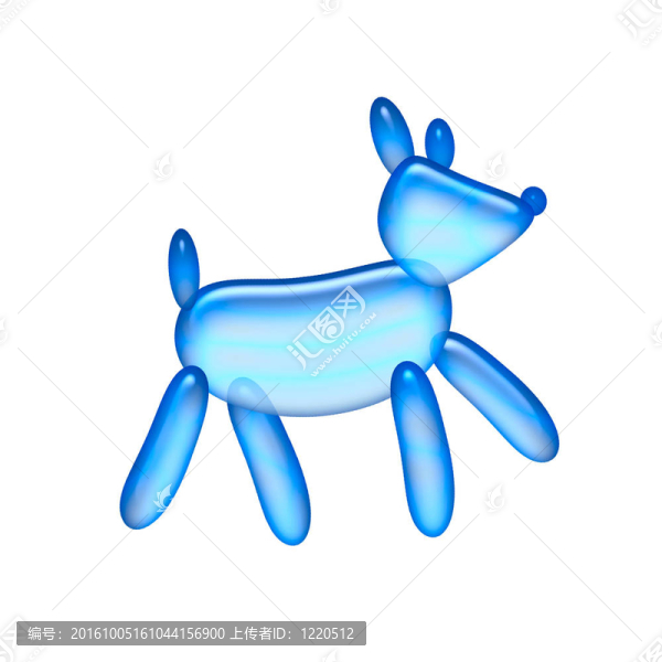 氣球動(dòng)物插畫