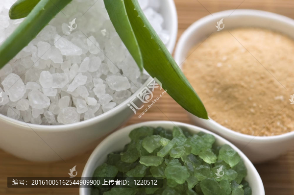 與aloe,vera沐浴鹽