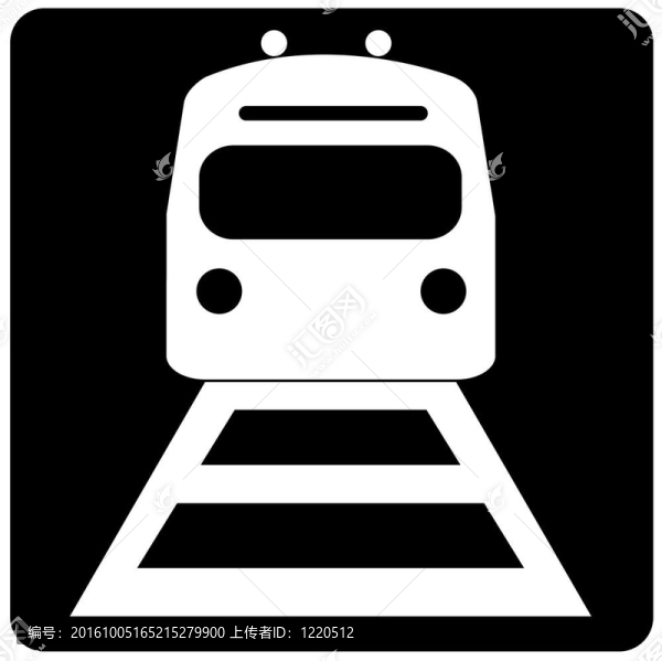 火車(chē)前面的黑白插圖