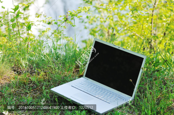 筆記本電腦的戶外
